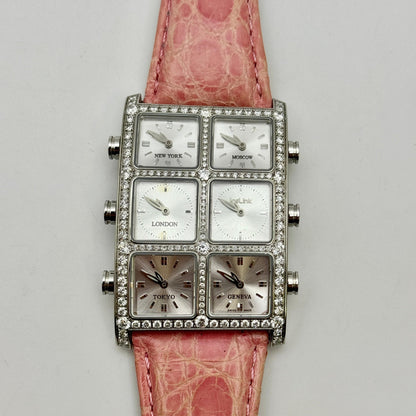 IceLink Senator Six Time Zone 33X45mm Quartz Unisex Watch 1SML1SMA