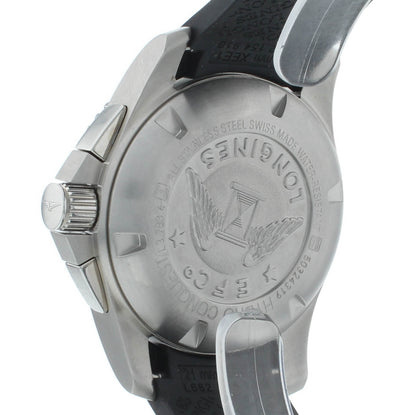 Longines HydroConquest 41mm Chrono Auto Black Dial Men's Watch L3.783.4.56.9