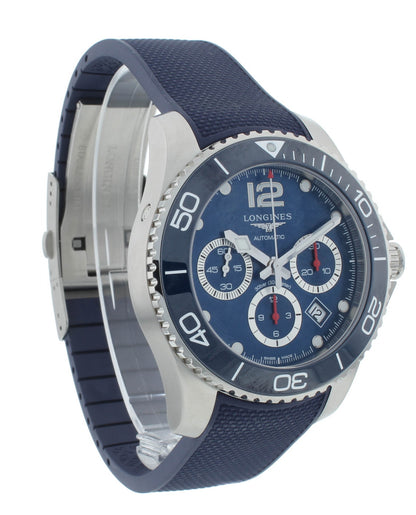 Longines HydroConquest 43mm Chrono Automatic Blue Dial Men's Watch L3.883.4.96.9
