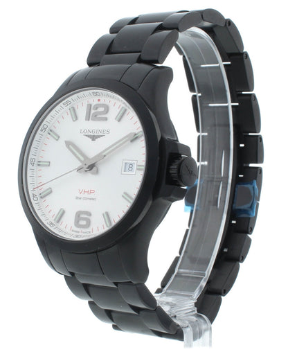 Longines Conquest V.H.P. 43mm Quartz Silver Dial Men's Watch L3.726.2.76.6