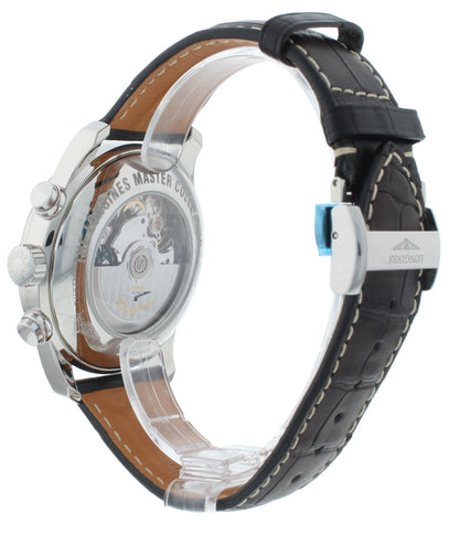 Longines Master Chronograph 44mm Automatic Black Dial Men's Watch L2.859.4.51.7