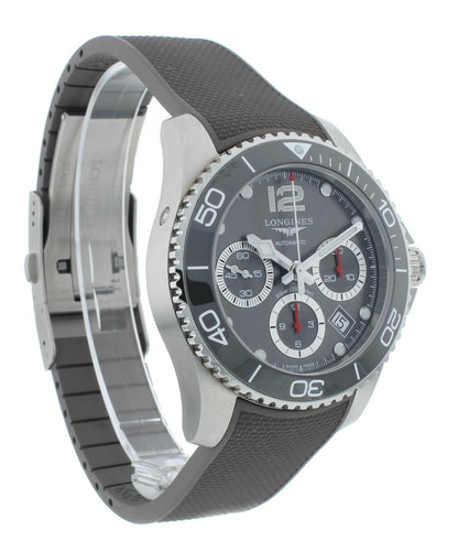 Longines HydroConquest 41mm Chrono Automatic Gray Dial Men's Watch L3.783.4.76.9