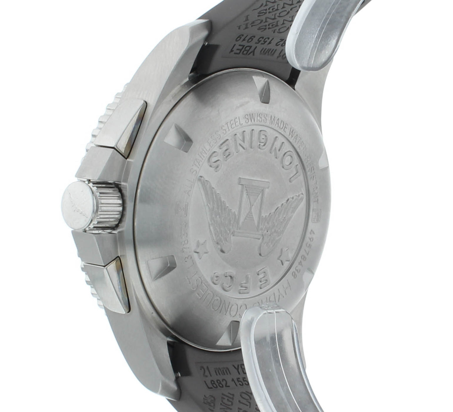 Longines HydroConquest 41mm Chrono Automatic Gray Dial Men's Watch L3.783.4.76.9