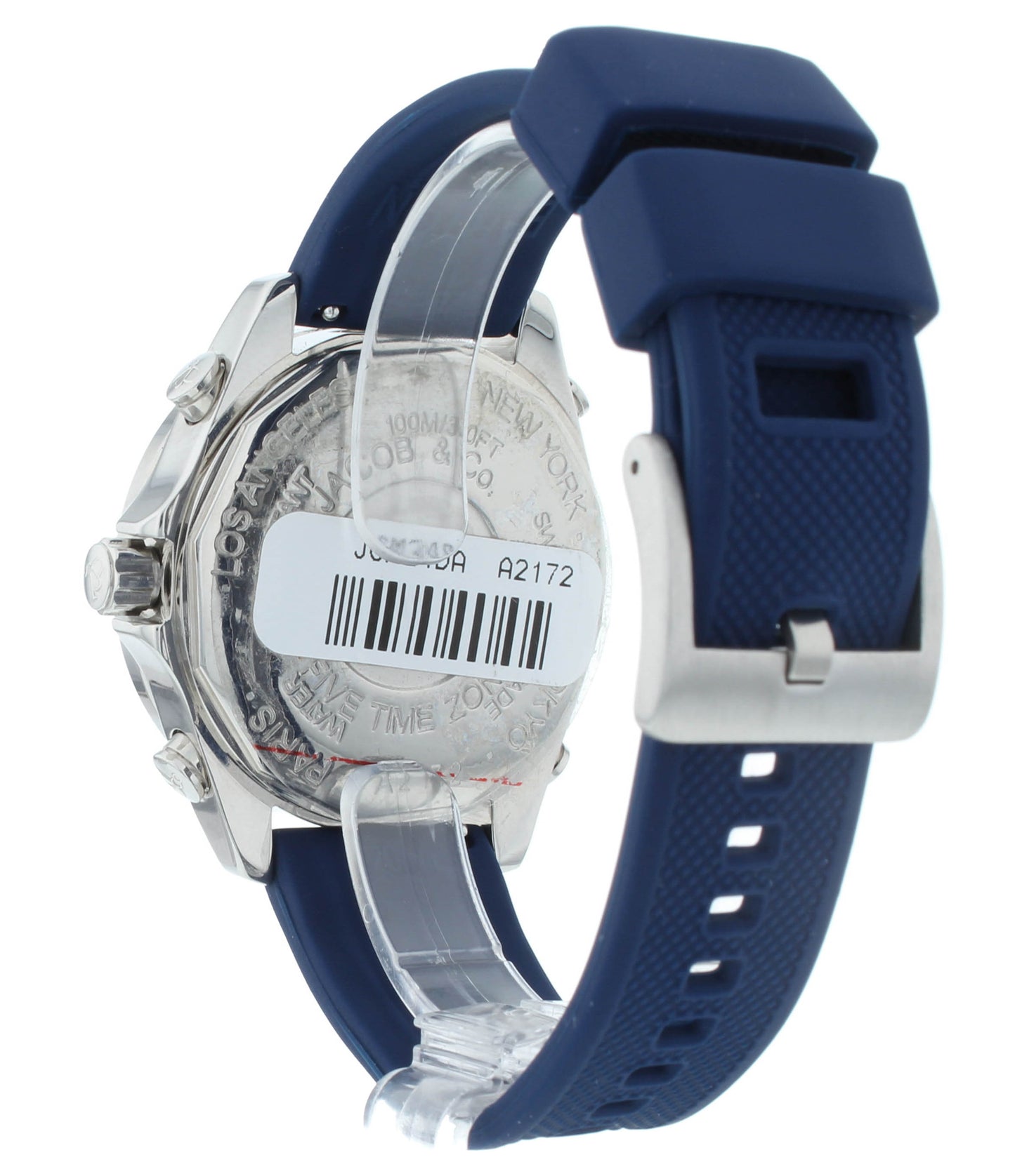 Jacob & Co. Five Time Zone 40mm Steel MOP Dial 40mm Quartz Watch JCM-54PDA