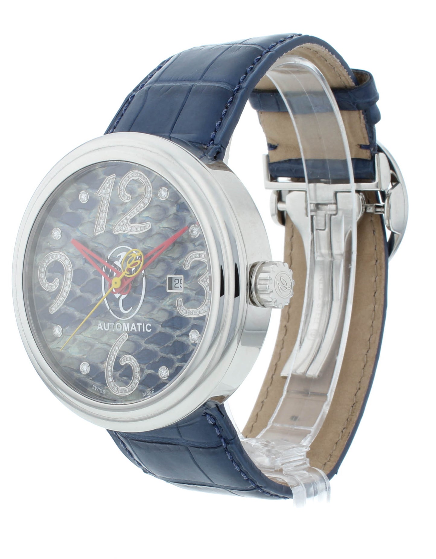 Jacob & Co. Valentin Yudashkin Diamond Python Dial Automatic Men's Watch WH285G
