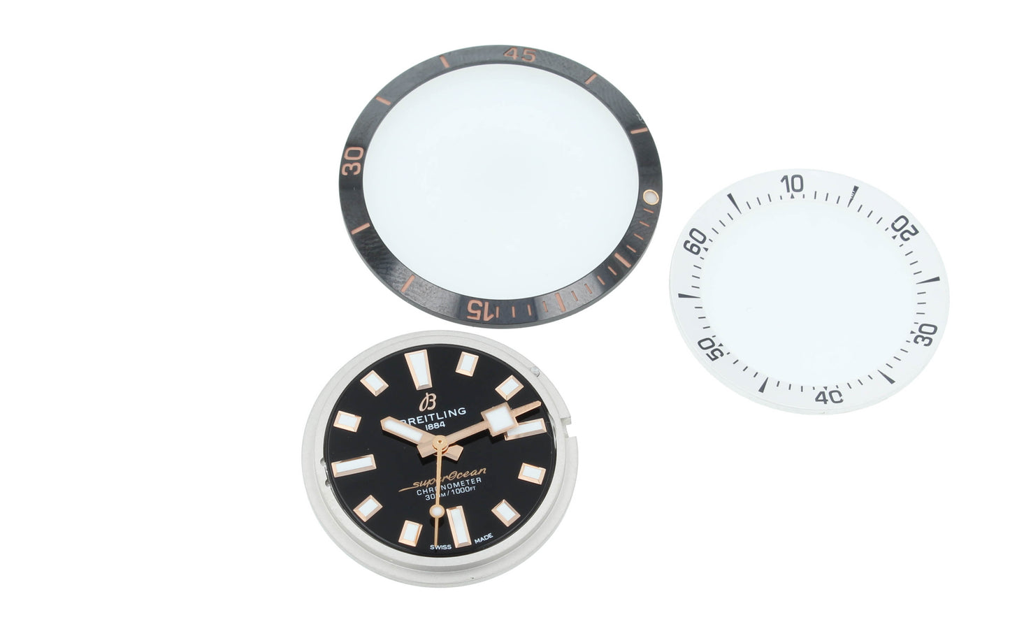 Breitling Superocean B20 Automatic Working Movement With Crystal and Bezel