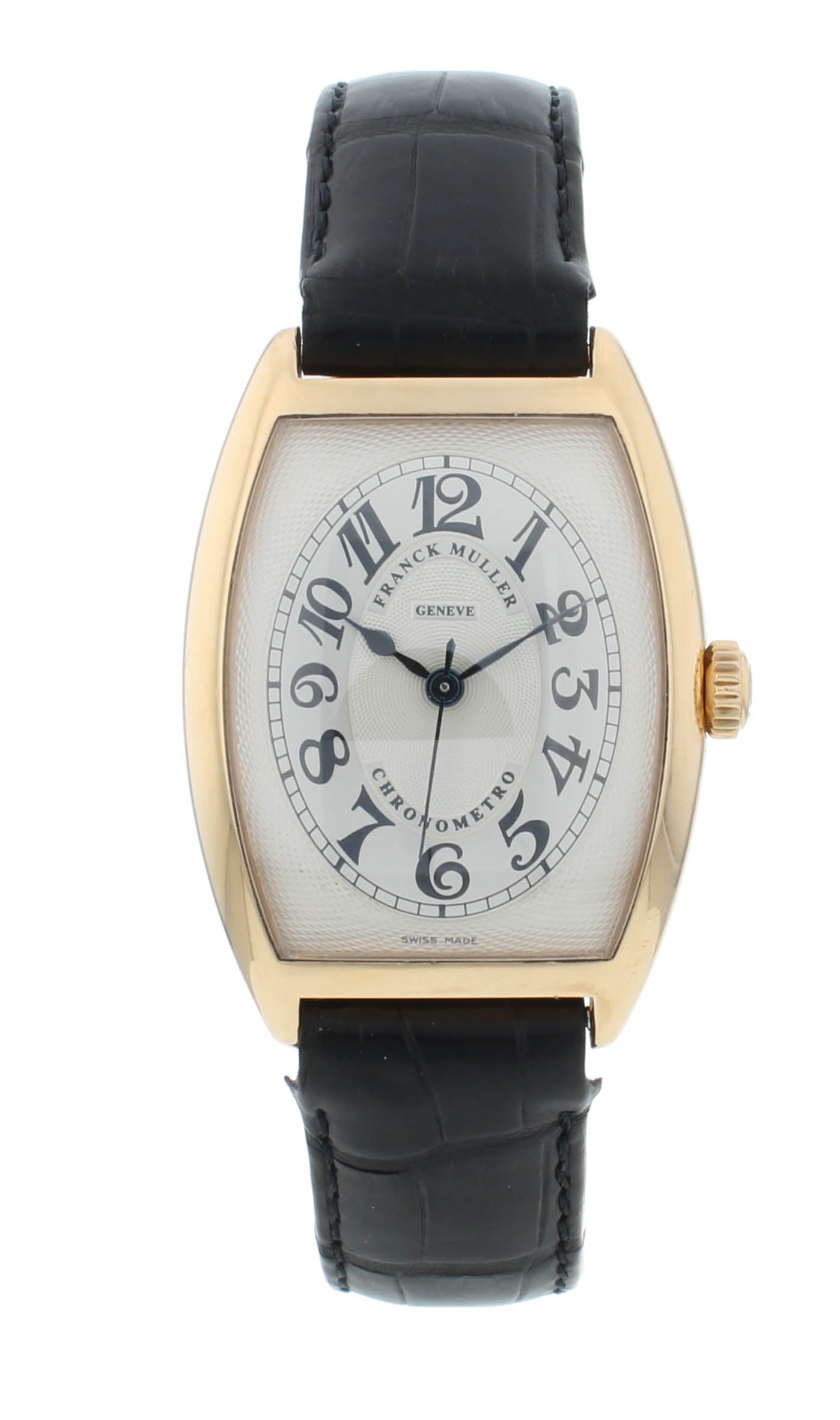 Franck Muller Chronometro 31x42mm Automatic 18k Rose Gold Men's Watch 2852