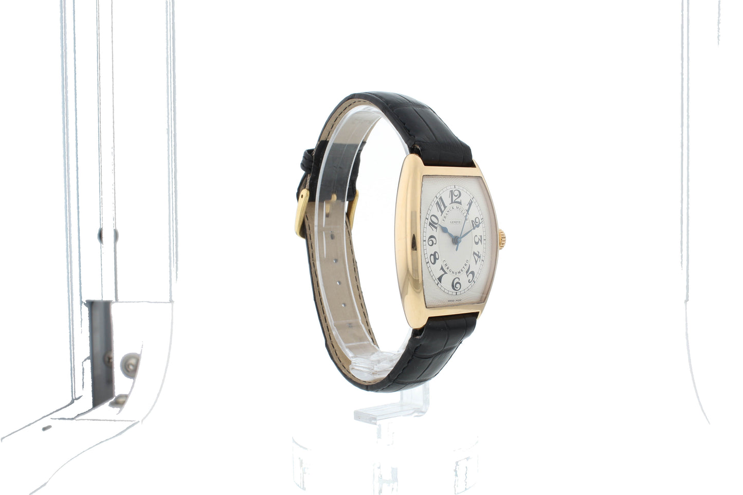 Franck Muller Chronometro 31x42mm Automatic 18k Rose Gold Men's Watch 2852