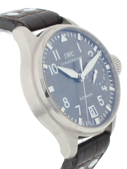 IWC Big Pilot 18k White Gold 46mm Gray Dial Automatic Men's Watch IW500402