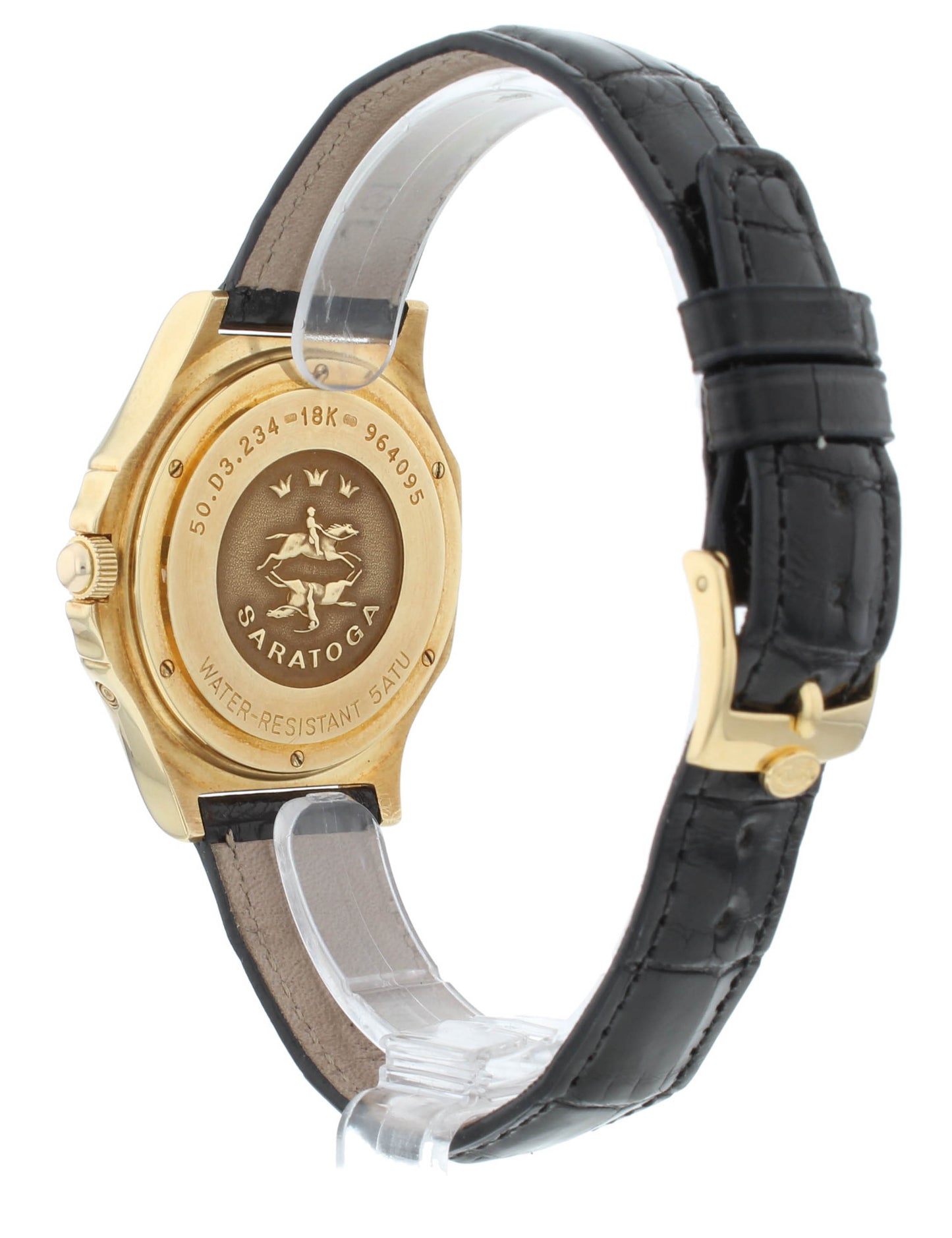 Concord Saratoga Perpetual Calendar 18k Yellow Gold 38mm Men's Watch 50.D3.234