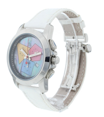 Jacob & Co. Chronograph 38mm Quartz Multicolor Dial Stainless Steel Men's Watch