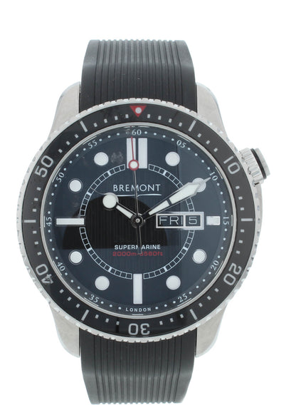 Bremont Supermarine S2000 Black Dial 45mm Automatic Men's Watch S2000-BK-S