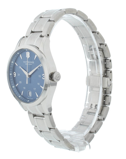 Victorinox Alliance Blue Dial 30mm Quartz Stainless Steel Ladies Watch 249112