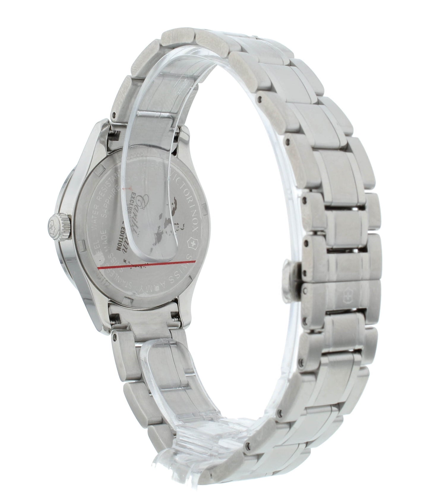 Victorinox Alliance Blue Dial 30mm Quartz Stainless Steel Ladies Watch 249112