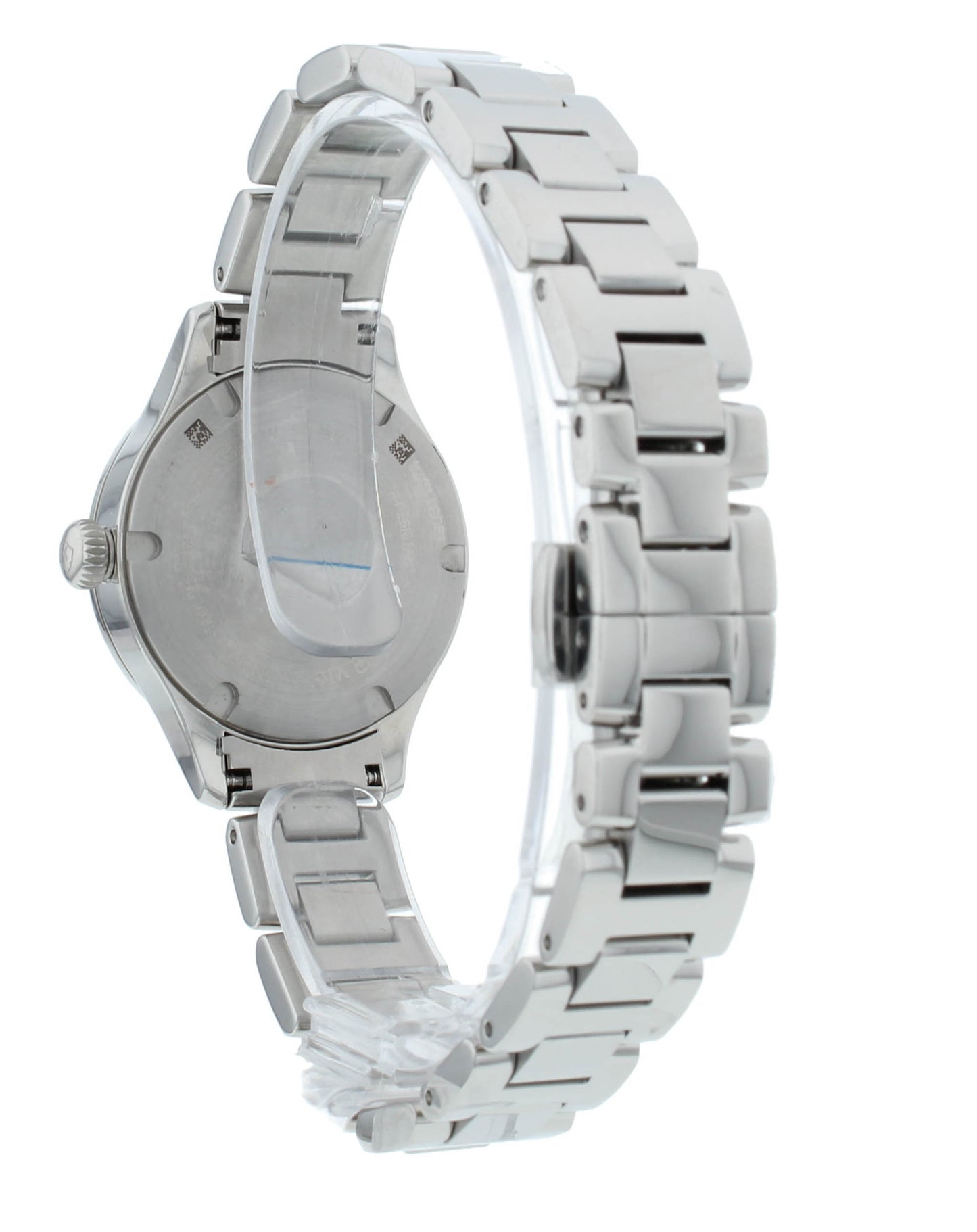 Victorinox Alliance 28mm Quartz Silver Diamond Dial Steel Ladies Watch 241875