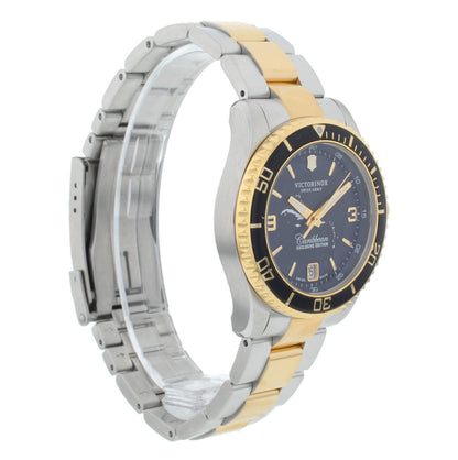 Victorinox Alliance Blue Dial 34mm Quartz Two-Tone Ladies Watch 249147