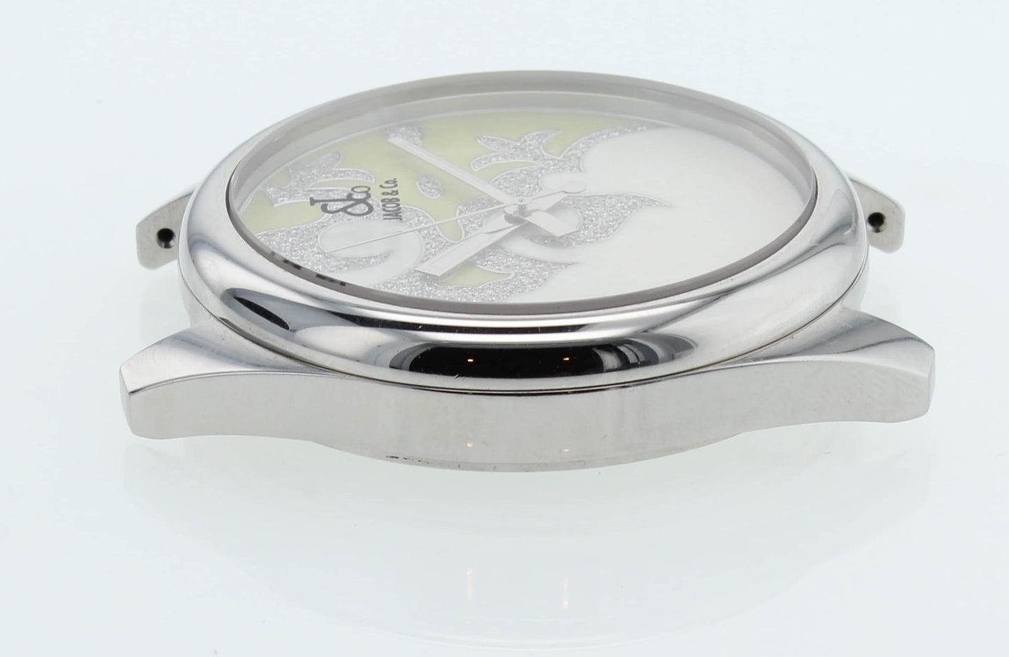 Jacob & Co. Quartz 47mm Diamond White & Yellow Dial Head Only Men's Watch