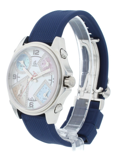 Jacob & Co. Five Time Zone 40mm Missing Bezel 40mm Quartz Watch JCM-54PDA