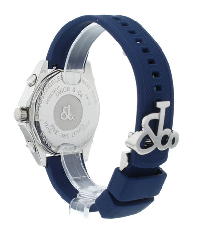 Jacob & Co. Five Time Zone 40mm Missing Bezel 40mm Quartz Watch JCM-54PDA