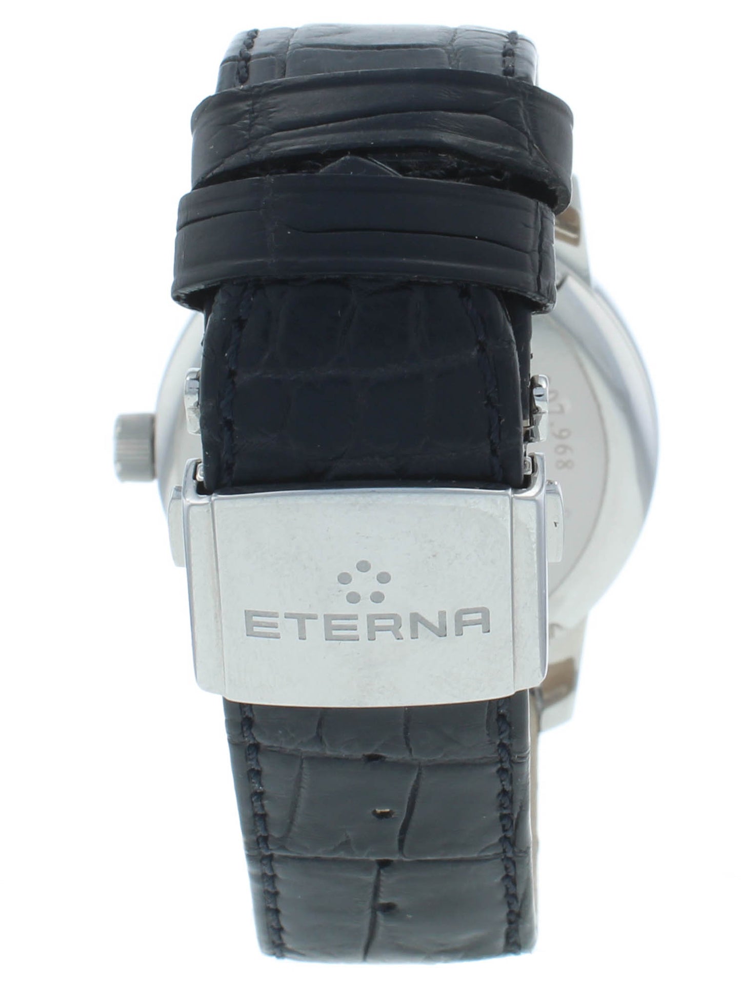 Eterna Soleure 42mm Automatic Black Dial Men's Watch 8310.41.44.1175