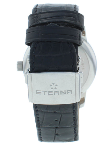 Eterna Soleure 42mm Automatic Black Dial Men's Watch 8310.41.44.1175