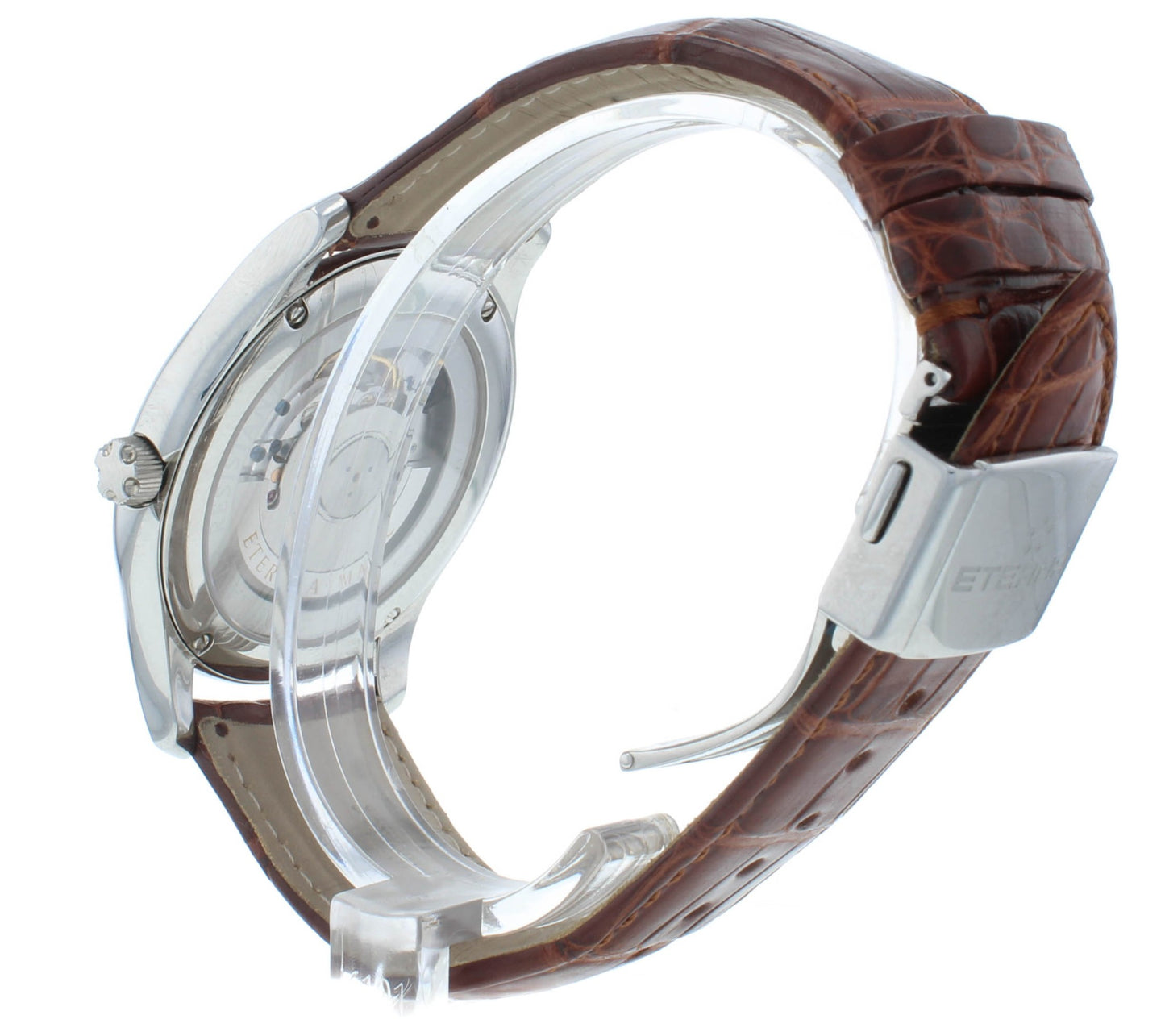 Eterna Vaughan Big Date 42mm Automatic Silver Dial Men's Watch 7630.41.61.1185
