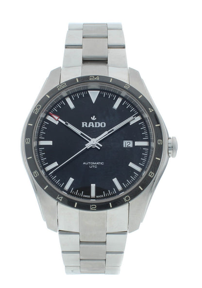 Rado HyperChrome 44mm Automatic UTC Black Dial Men's Watch R32050153