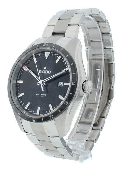 Rado HyperChrome 44mm Automatic UTC Black Dial Men's Watch R32050153
