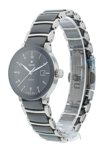 Rado Centrix 28mm Automatic Black Dial Two-Tone Ladies Watch R30942162