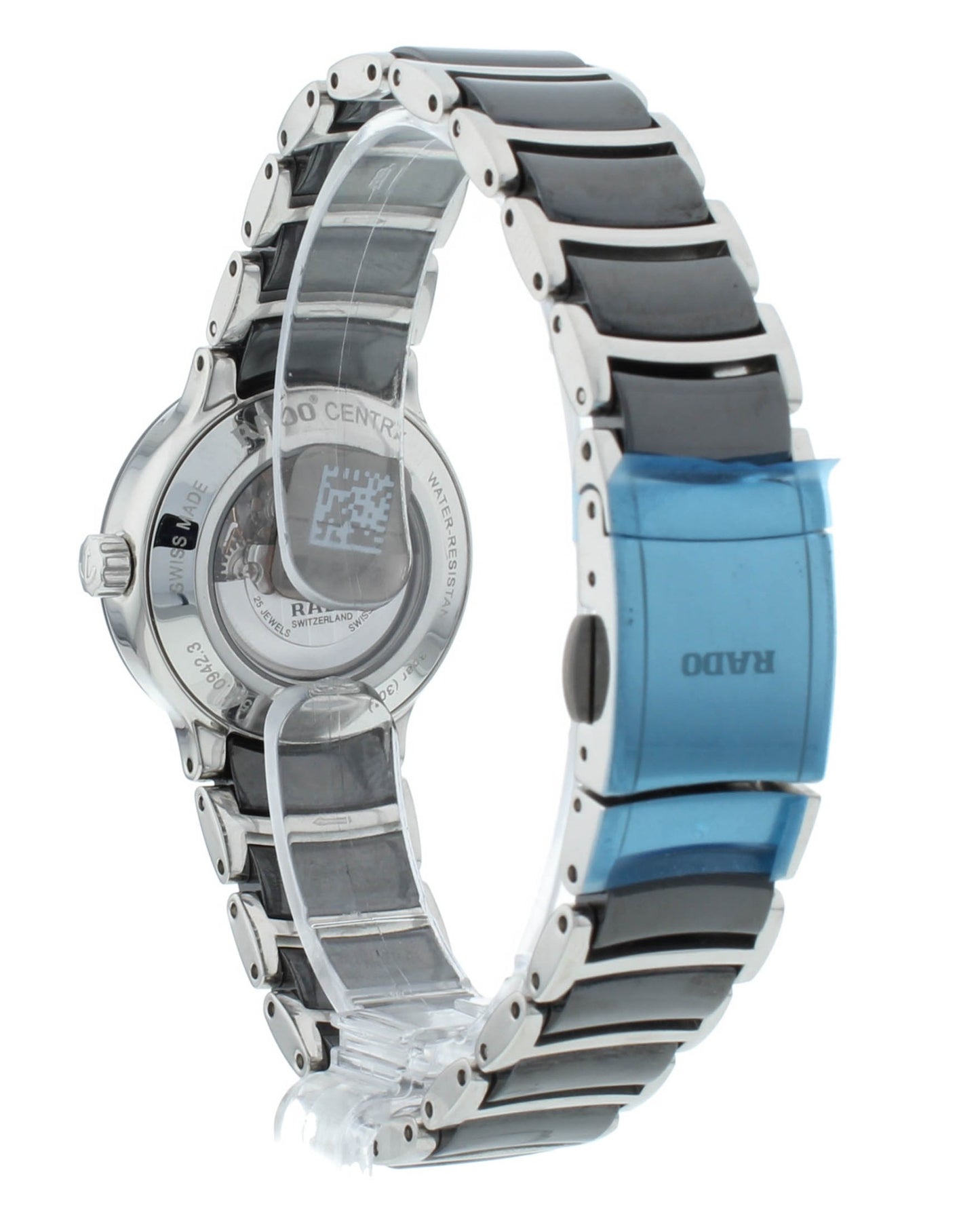 Rado Centrix 28mm Automatic Black Dial Two-Tone Ladies Watch R30942162