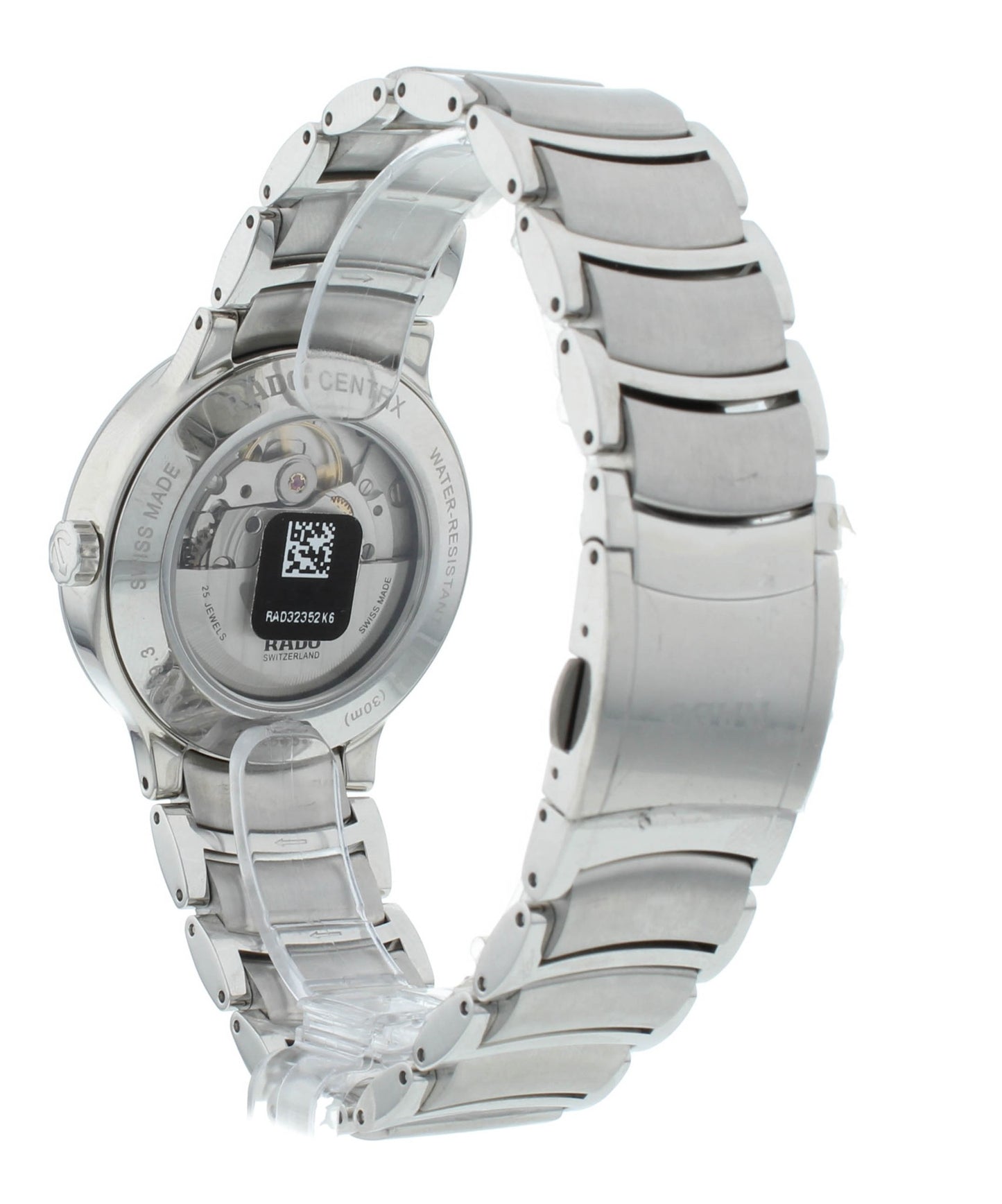 Rado Centrix Automatic 38mm Black Diamond Dial Men's Watch R30939703