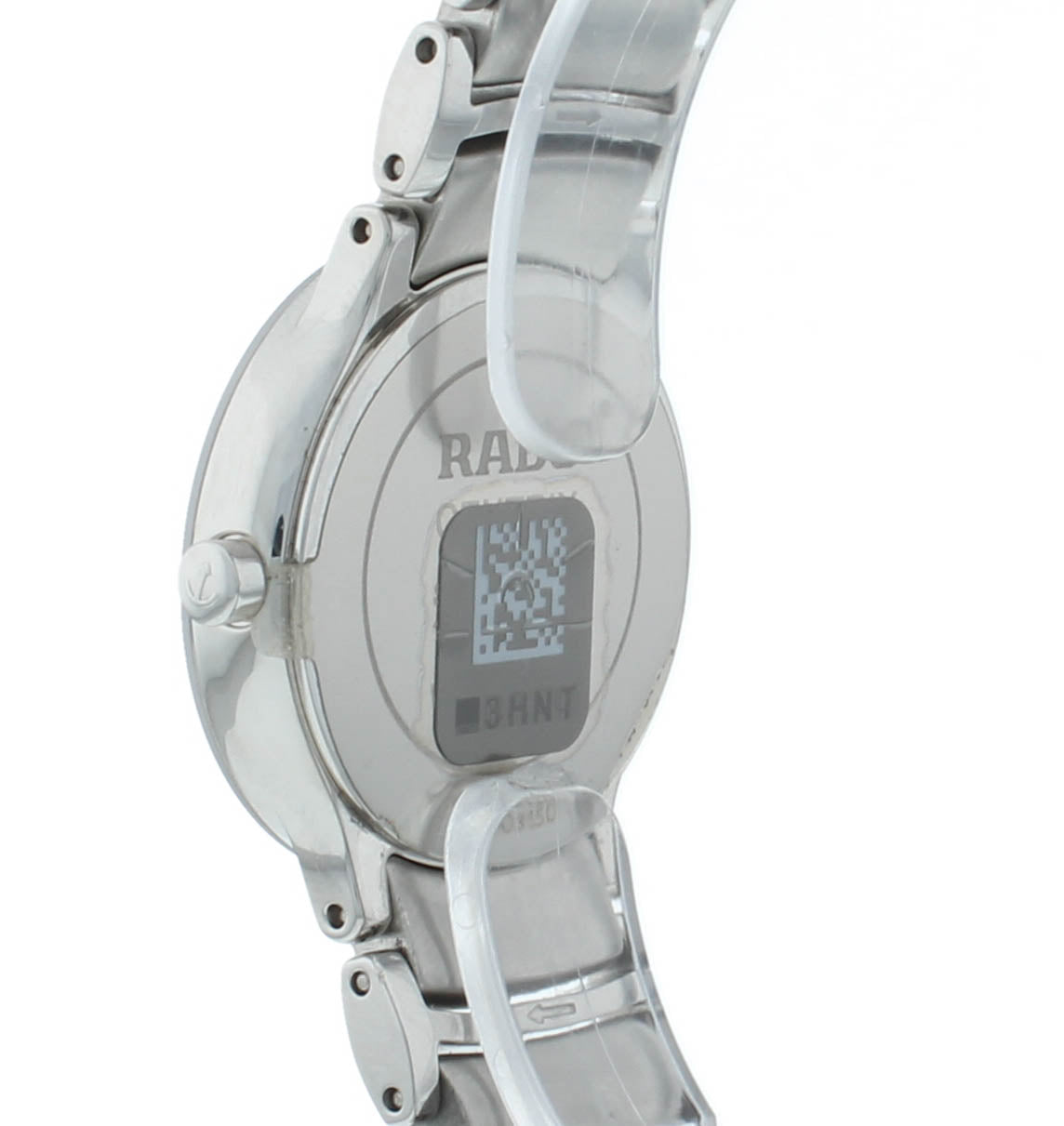 Rado Centrix 28mm Quartz Silver Dial Stainless Steel Ladies Watch R30928123