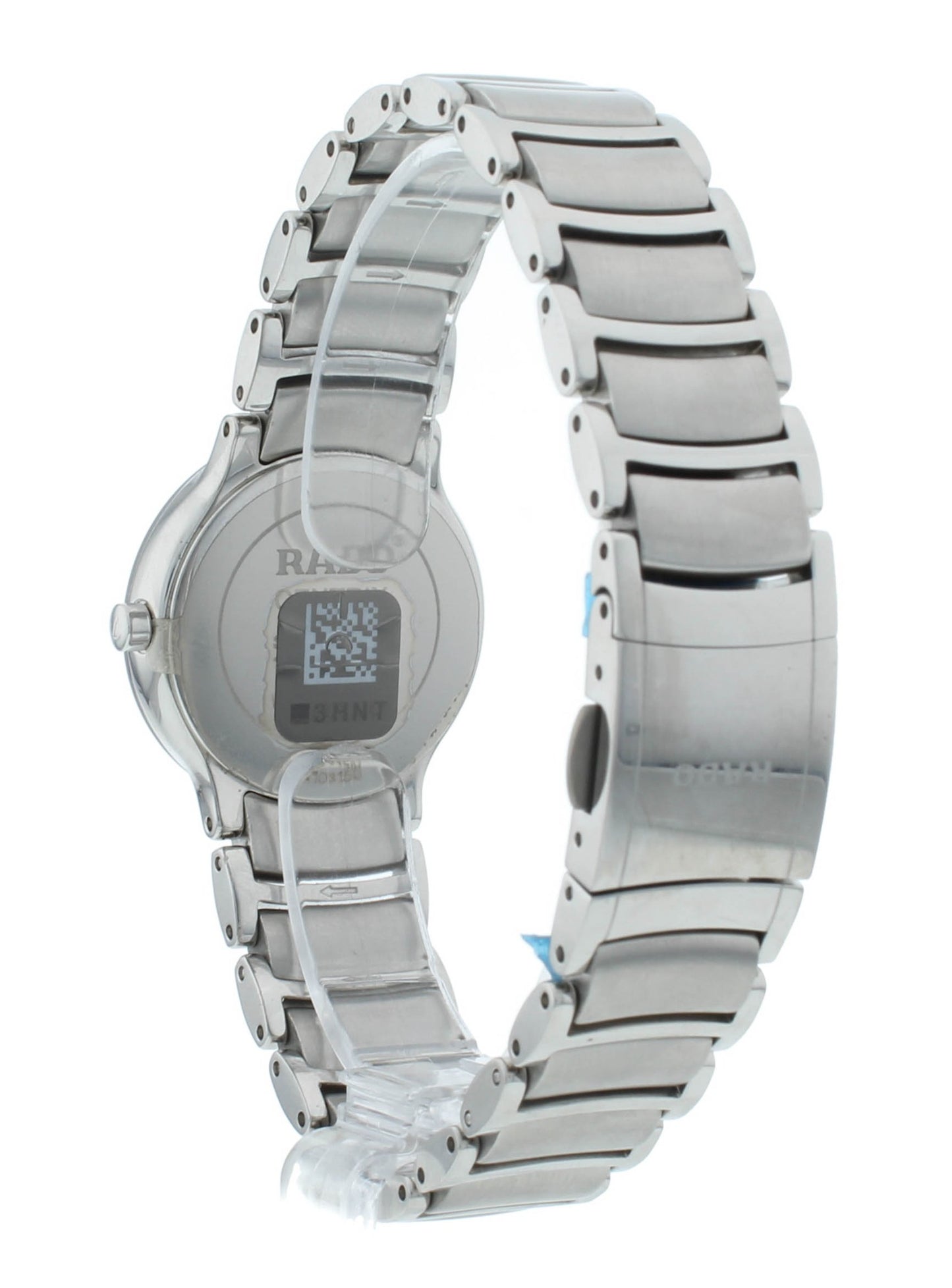Rado Centrix 28mm Quartz Silver Dial Stainless Steel Ladies Watch R30928123