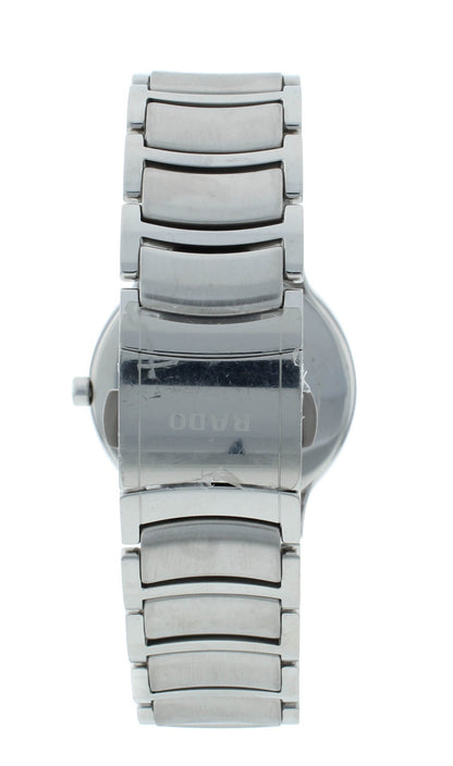 Rado Centrix 38mm Black Dial Diamond Bezel Quartz Men's Watch R30630713