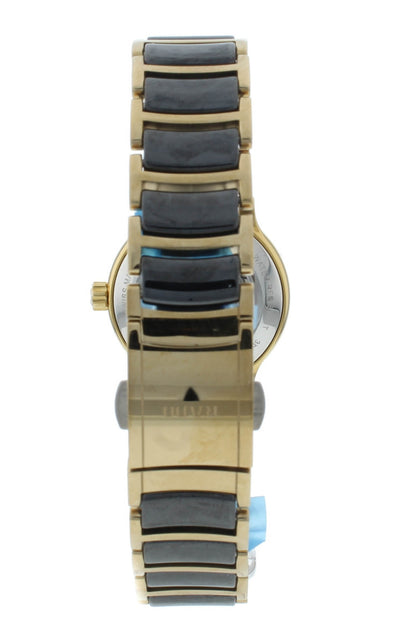 Rado Centrix 28mm Automatic Black Diamond Dial Two-Tone Ladies Watch R30080762