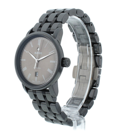 Rado DiaMaster 33mm Automatic Gray Dial Cermaic Ladies Watch R14043112