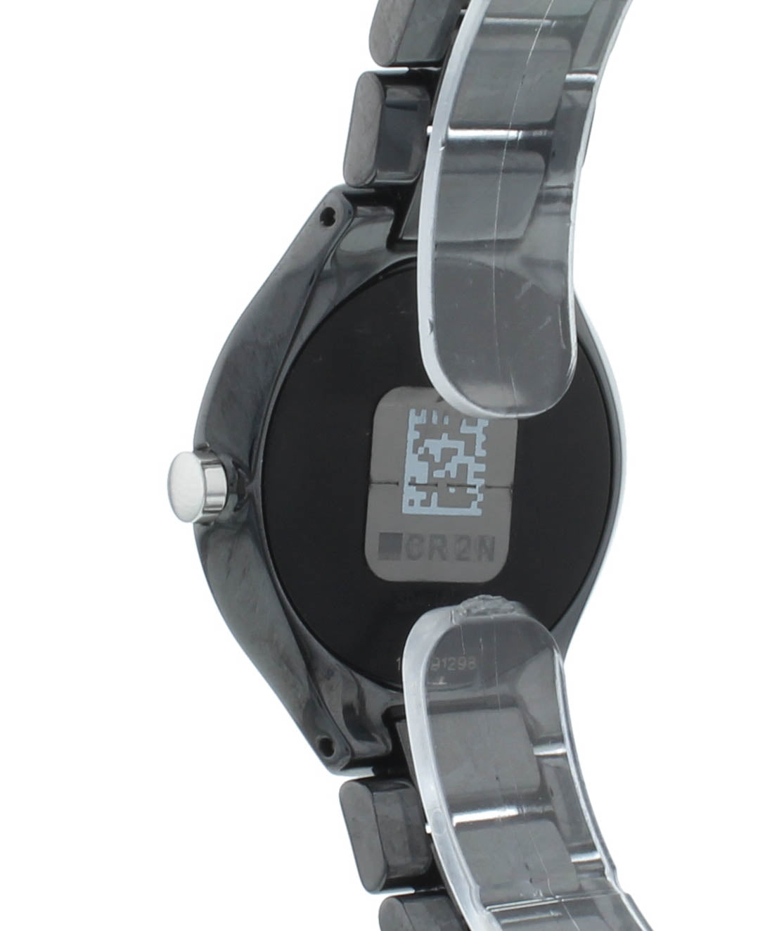 Rado True Thinline 29mm Ceramic Quartz Black Dial Ladies Watch R27742192