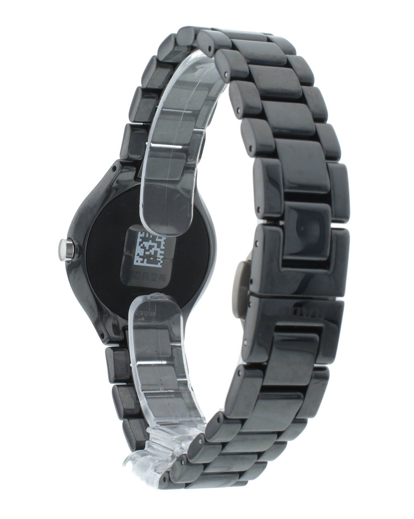 Rado True Thinline 29mm Ceramic Quartz Black Dial Ladies Watch R27742192
