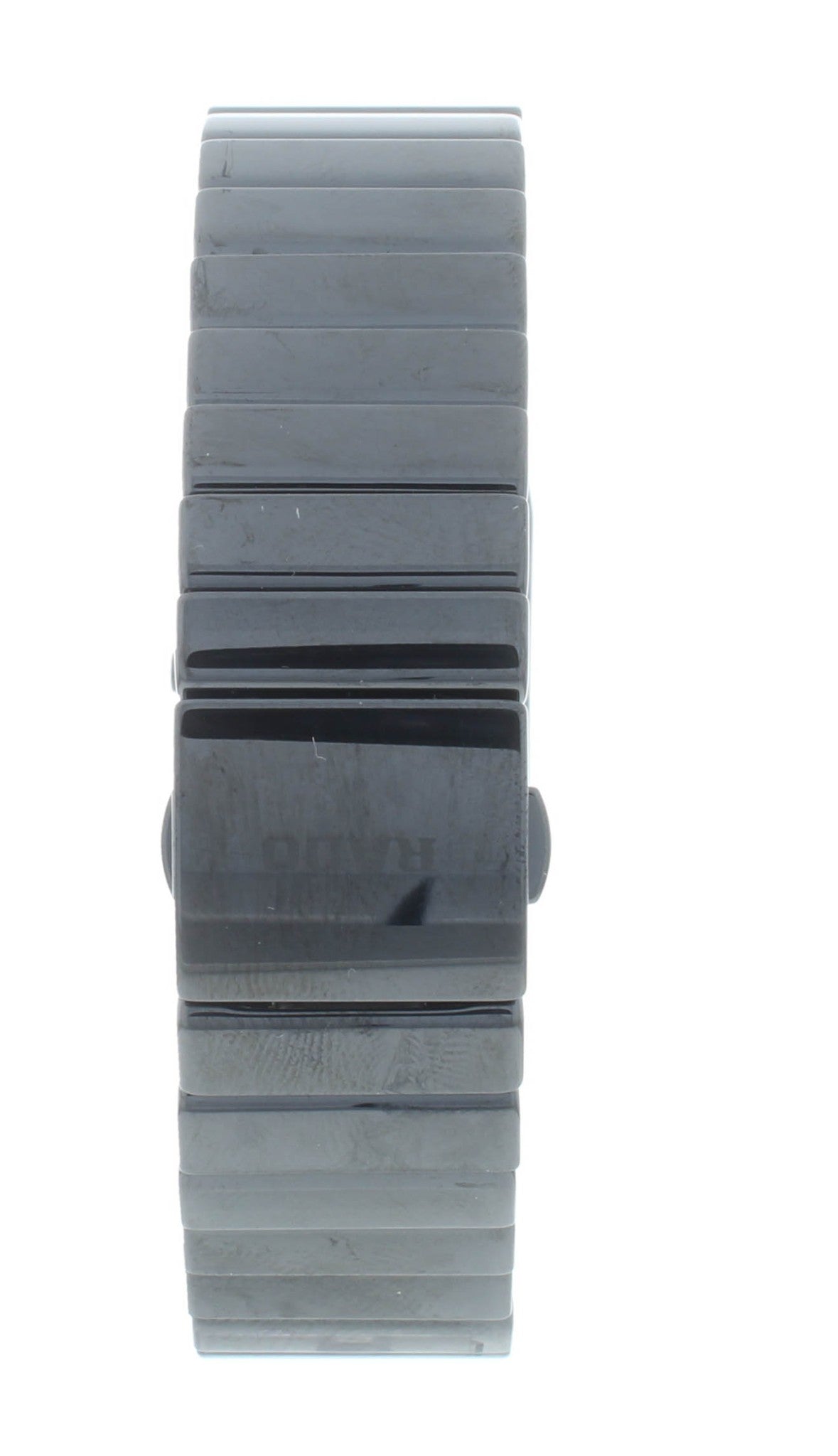 Rado Ceramica Square 22.5mm Quartz Black Diamond Dial Ladies Watch R21702732