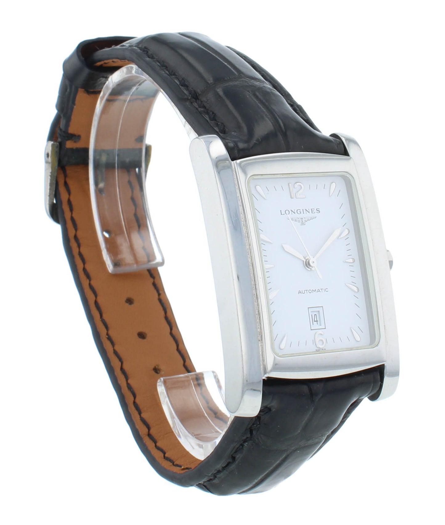 Pre-Owned Longines DolceVita Auto 26mm White Dial Ladies Watch L5.657.4.16.0