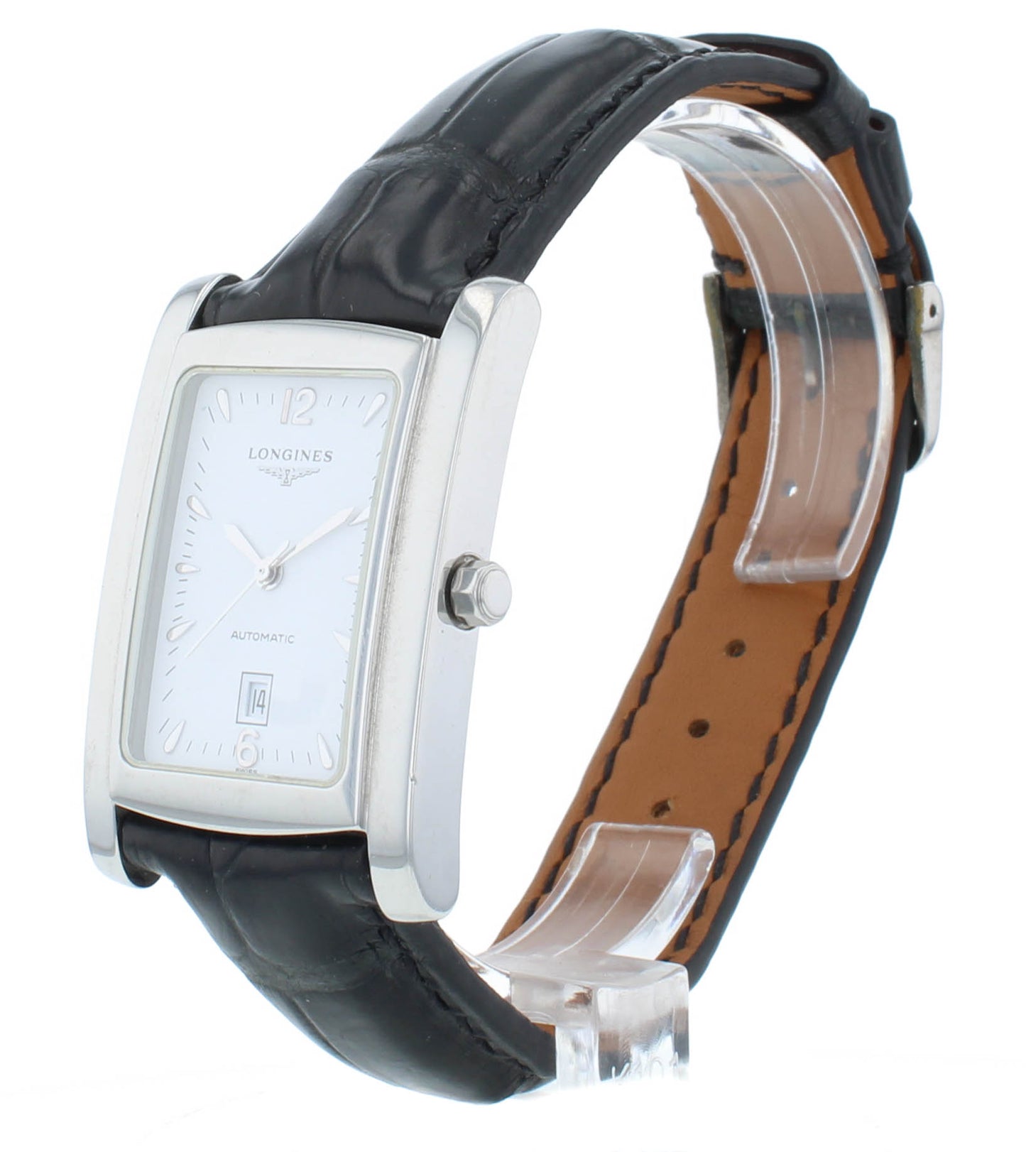 Pre-Owned Longines DolceVita Auto 26mm White Dial Ladies Watch L5.657.4.16.0