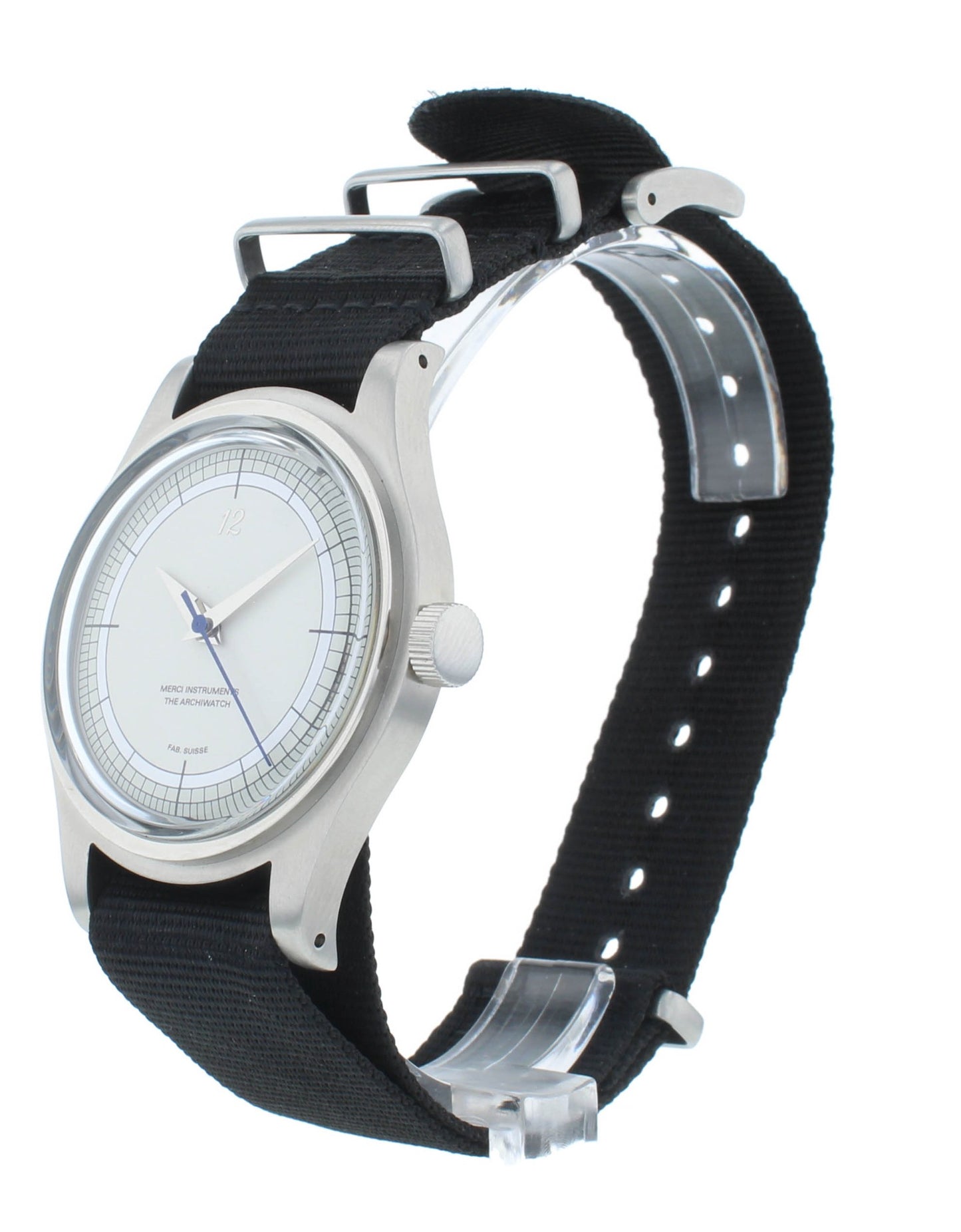 Archiwatch 38mm Mechanical White Dial Limited Edition Men's Watch LMM-01
