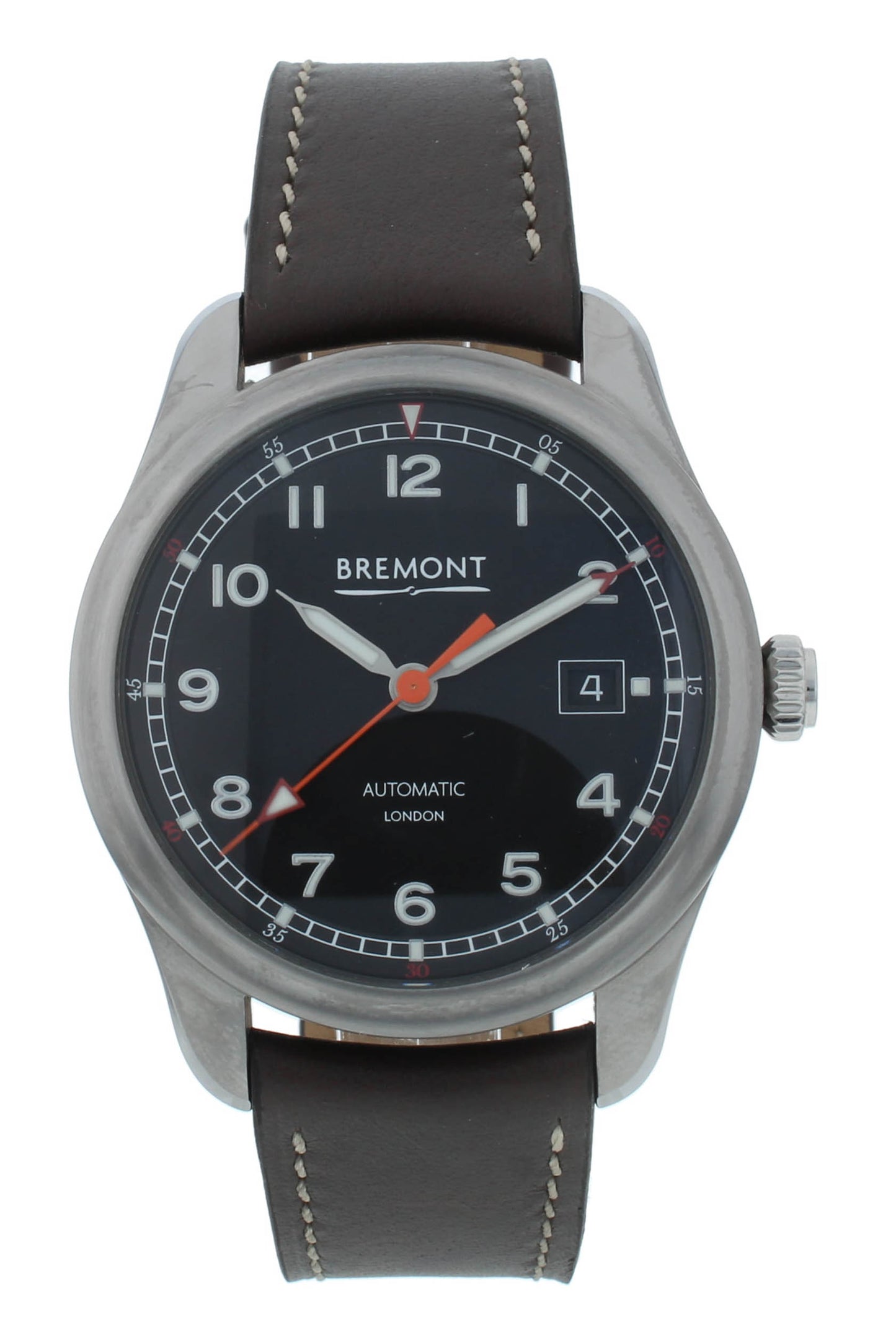 Bremont Airco Mach 1 Black Dial 40mm Automatic Men's Watch AIRCO-M1-BK-R-S