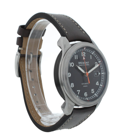 Bremont Airco Mach 1 Black Dial 40mm Automatic Men's Watch AIRCO-M1-BK-R-S