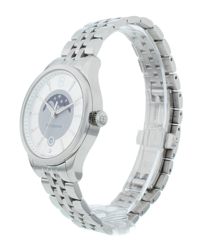 Victorinox Alliance Moonphase Silver Dial 35mm Quartz Men's Watch 241833