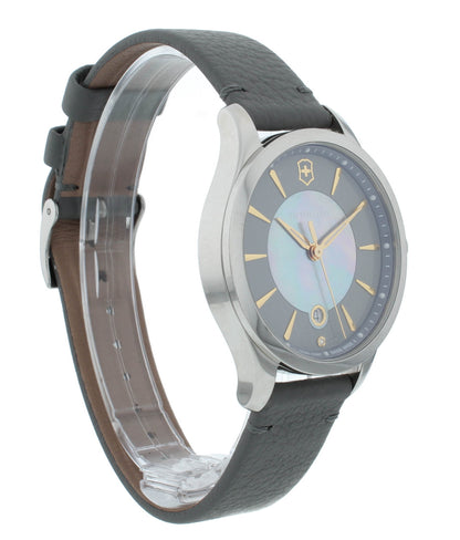 Victorinox Alliance 35mm Gray Dial Quartz Stainless Steel Ladies Watch 241756