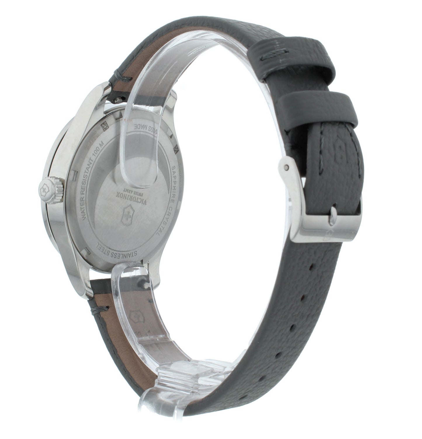 Victorinox Alliance 35mm Gray Dial Quartz Stainless Steel Ladies Watch 241756