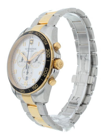 Victorinox FieldForce Classic Chrono 42mm Quartz Silver Dial Men's Watch 241903