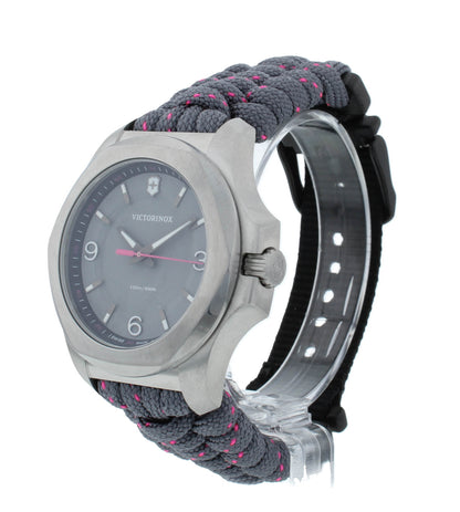 Victorinox I.N.O.X 37mm Quartz Gray Dial Nylon Strap Ladies Watch 241920