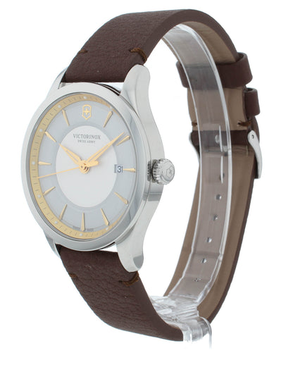 Victorinox Alliance 40mm Quartz Silver Dial Stainless Steel Men's Watch 241806